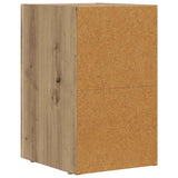 Bedside Table 2 pcs Artisan Oak 29.5 x 33.5 x 50 cm 891243