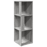 Corner Cabinet Grey Sonoma 33x33x100 cm Engineered Wood 825829