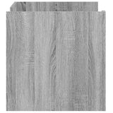 Coffee Table Grey Sonoma 80x50x50 cm Engineered Wood 848358