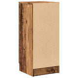 Sideboard Old Wood 30x30x70 cm Engineered Wood 856955
