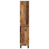 Highboard Old Wood 34.5 x 34 x 180 cm Engineered Wood 3415611