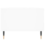 Coffee Table White 90x50x36.5 cm Engineered Wood 830580