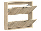 Wall-Mounted Shoe Cabinet UTRECHT 71 x 17 x 86 cm Sonoma Oak 897737