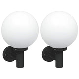 Outdoor Wall Light 2 pcs Black 28 x 25 x 38 cm 4005948