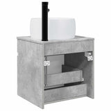 Wall-mounted Sink Vanity Concrete Grey 49 x 44.5 x 66 cm 890615