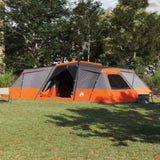 Family Tent Grey and Orange 833 x 585 x 216 cm Taffeta 42001153