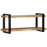 ZNTS Wall Shelf 110x33x45 cm Solid Wood Acacia 4017490