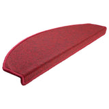 Self-adhesive Stair Mats 20 pcs 65 x 24 x 4 cm Non-Slip Red 3365794