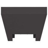 Fire Pit Black 50 x 50 x 38 cm Steel 858942