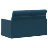 2 Seater Sofa Blue 130 x 81 x 82 cm Velvet 42041063