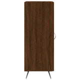 Sideboard Brown Oak 34.5x34x90 cm Engineered Wood 828771