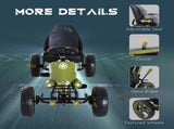 Kids Children Pedal Go Kart Ride On Racer Braking System Adjustable Seat Green T3398P348053