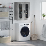 Wall Mounted Cabinet Concrete Grey 69.5x34x90 cm 828496