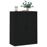 Wall Mounted Cabinet Black 69.5x34x90 cm 828437