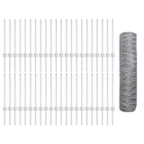 Fence with Post Silver 3337061