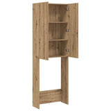 Washing Machine Cabinet Artisan Oak 64x25.5x190 cm 856647