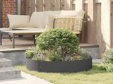 Planter Ring 5 pcs Black 80 x 80 x 20 cm Cold-rolled Steel 873621