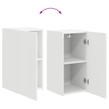 TV Cabinet Set 5 pcs High Gloss White Engineered Wood 3409073