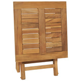 Sunlounger Teak Solid Teak wood Typical garden size Foldable 310666