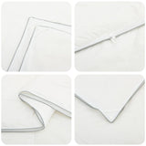 Duvet and Pillow Set 2 pcs 135x200 cm 4 Seasons 200300 GSM 3441127