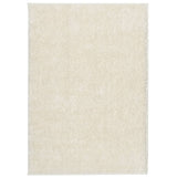 Rug ISTAN High Pile Shiny Look Cream 120x170 cm 375664