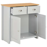 Sideboard Grey 79x35x81 cm 283742
