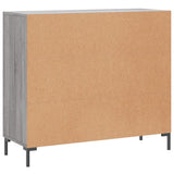 Sideboard Grey Sonoma 90x34x80 cm Engineered Wood 828114