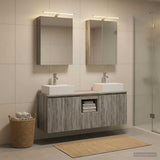 Bathroom Cabinet Set 5 pcs Grey Sonoma Engineered Wood 3406396