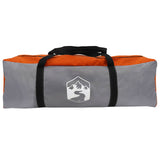 Tunnel Tent Grey and Orange 400 x 278 x 182 cm 42017435