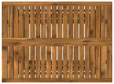 Garden Coffee Table Solid Acacia Wood Height Adjustable Natural 901243