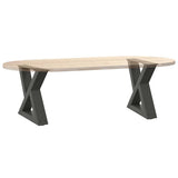 Coffee Table Legs 2 pcs Anthracite 40x cm Steel 4012682