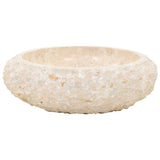 Sink 40x12 cm Marble Cream 142777