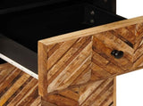 Bathroom Cabinet Set with Drawer 4 pcs Solid Mango Wood 3310179