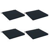 4-Piece Seat Cushions SOEST 4 pcs 100% Polyester Dark Blue 944656