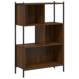 Bookcase Brown Oak 72x28x109 cm Engineered Wood 838887