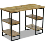 Office Desk Mango Wood 110x50x76 cm 243333