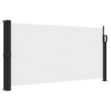 Retractable Side Awning White 100x500 cm 4004391