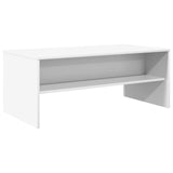 Coffee Table White 100 x 50 x 40 cm Engineered Wood 8000284