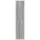 Highboard Grey Sonoma 70x41x185 cm Engineered Wood 3281692