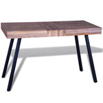 ZNTS Table Reclaimed Teak 241707