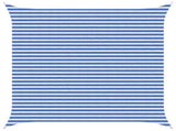 Sunshade Sail Blue and White 4.5 x 4.5 m HDPE 42032871