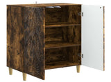 Sideboard Smoked Oak 66 x 34.5 x 90 cm Engineered Wood 895050