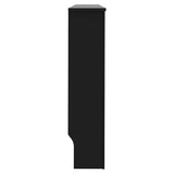 Radiator Cover 2 pcs Black 152 x 19 x 81.5cm Engineered Wood 3403232