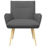 Armchair Dark Grey Fabric 42047699