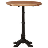 Bistro Table 60x76 cm Solid Acacia Wood 321088