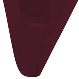 Chair Cover Stretch Burgundy 12 pcs 279093