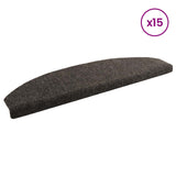 Self-adhesive Stair Mats 15 pcs Anthracite 80 x 24.5 x 3.5 cm 42038672