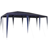 Party Tent Blue 600 x 400 x 266 cm Polyethylene and Steel 42003430