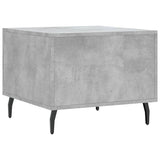 Coffee Tables 2 pcs Concrete Grey 50x50x40 cm Engineered Wood 829437