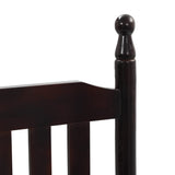 Rocking Chair Brown Poplar hardwood Standard Durable 45699